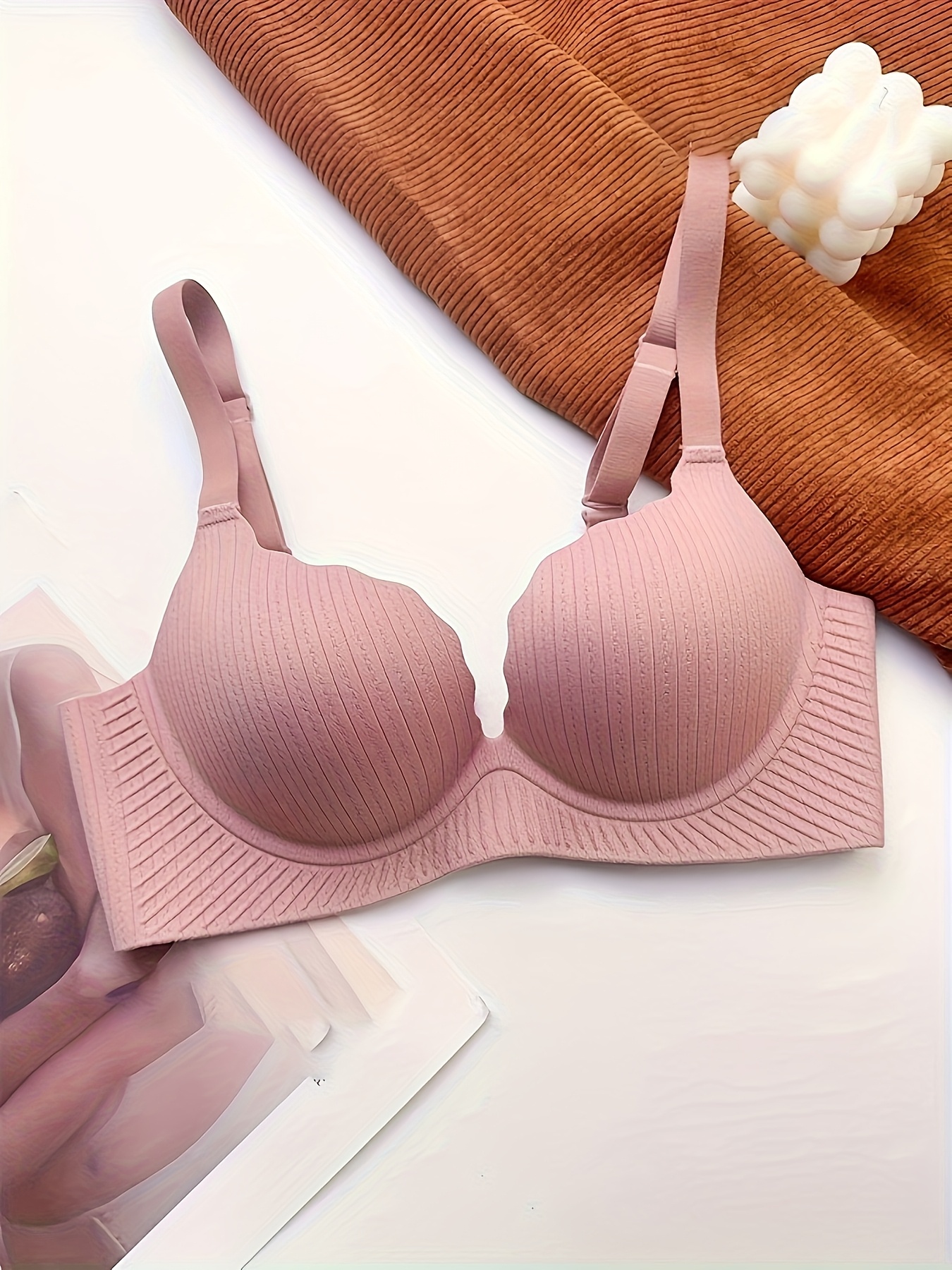 Underwire Bra Padded - Thickened Bra for Small Bust with