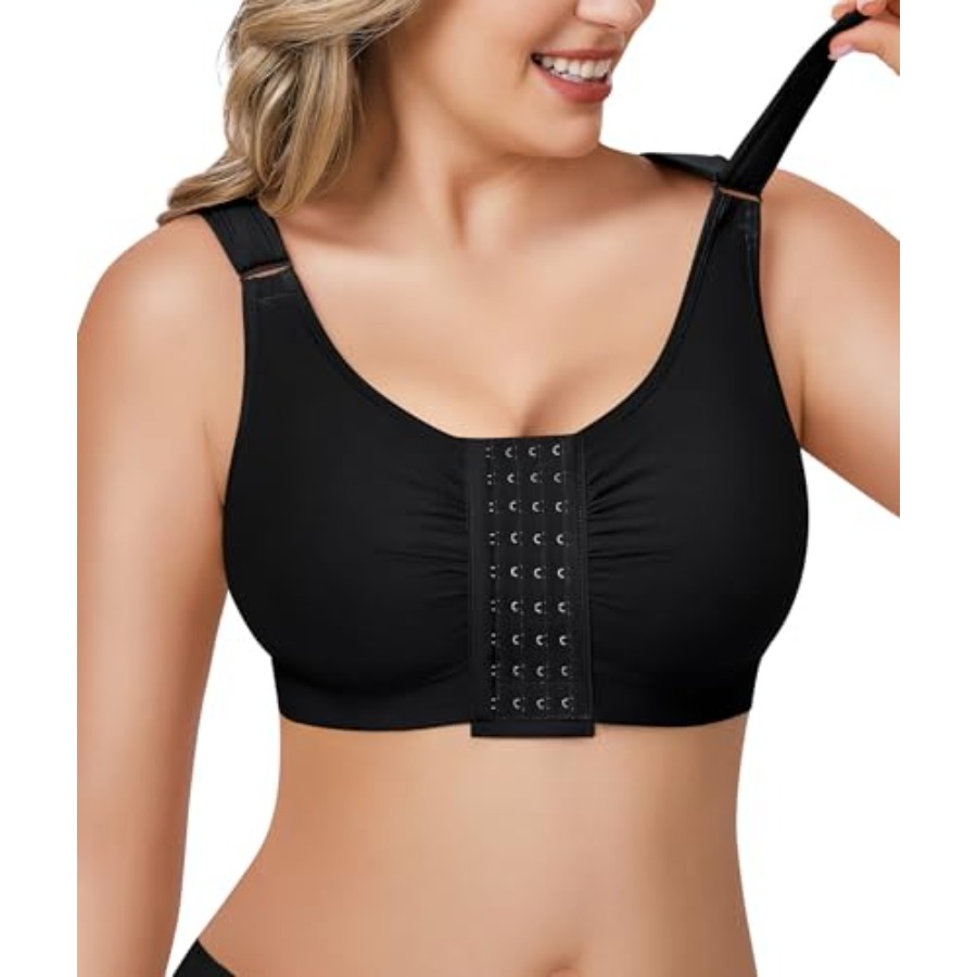 Full Coverage Bra - BRABIC Post Surgery Front Closure Bras