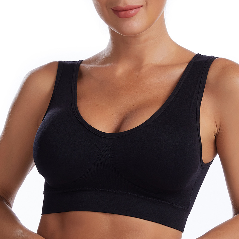 Sexy Women Bra Plus Size Seaml - Wirefree Bra Comfort บทวิจารณ์และราคา