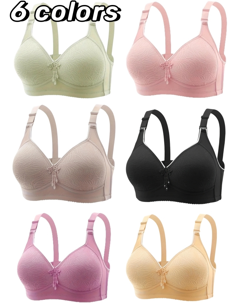 1pc Women's Seamless Wireless  - Full Coverage Bra บทวิจารณ์และราคา