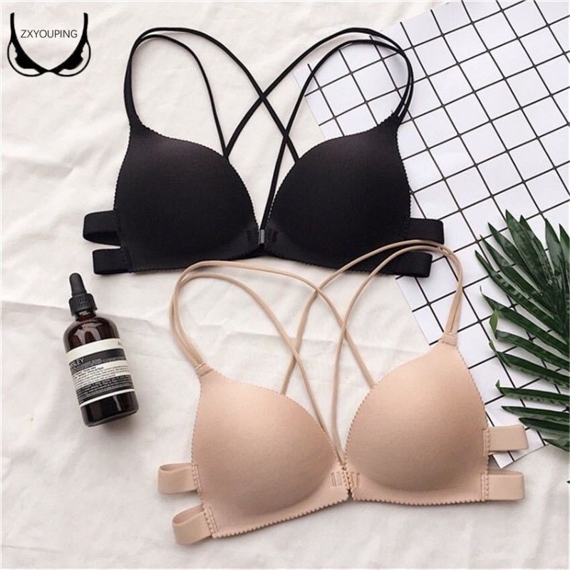 1 Piece Fashion Triangle Cup B - Wirefree Bra Comfort บทวิจารณ์และราคา