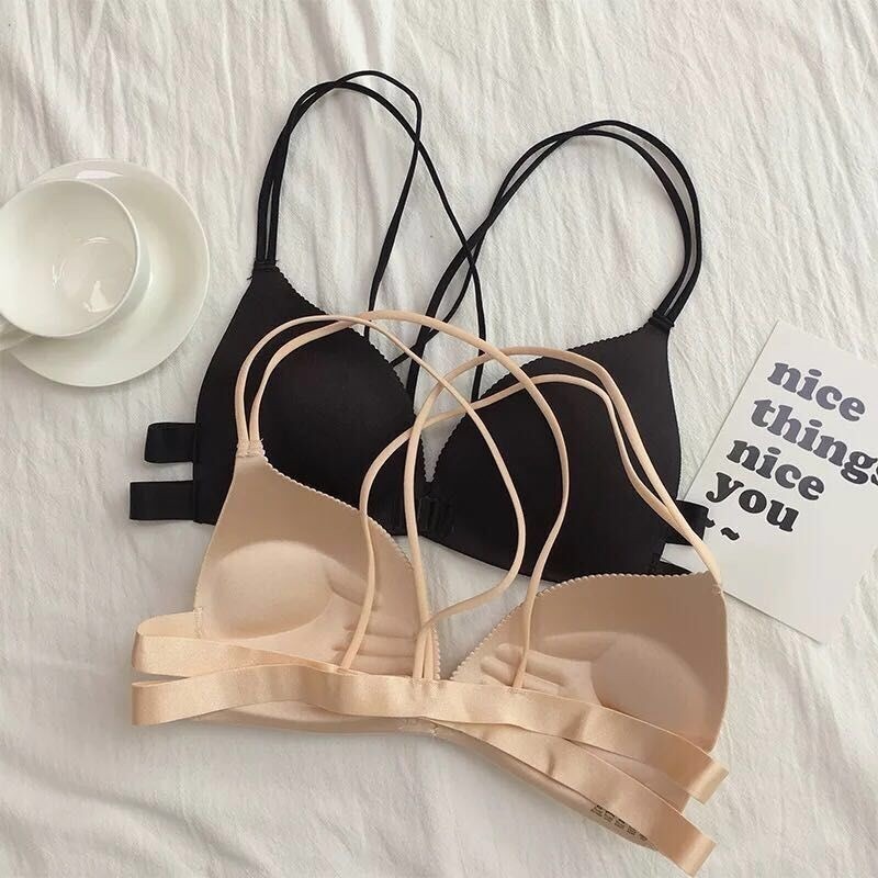 1 Piece Fashion Triangle Cup B - Wirefree Bra Comfort บทวิจารณ์และราคา