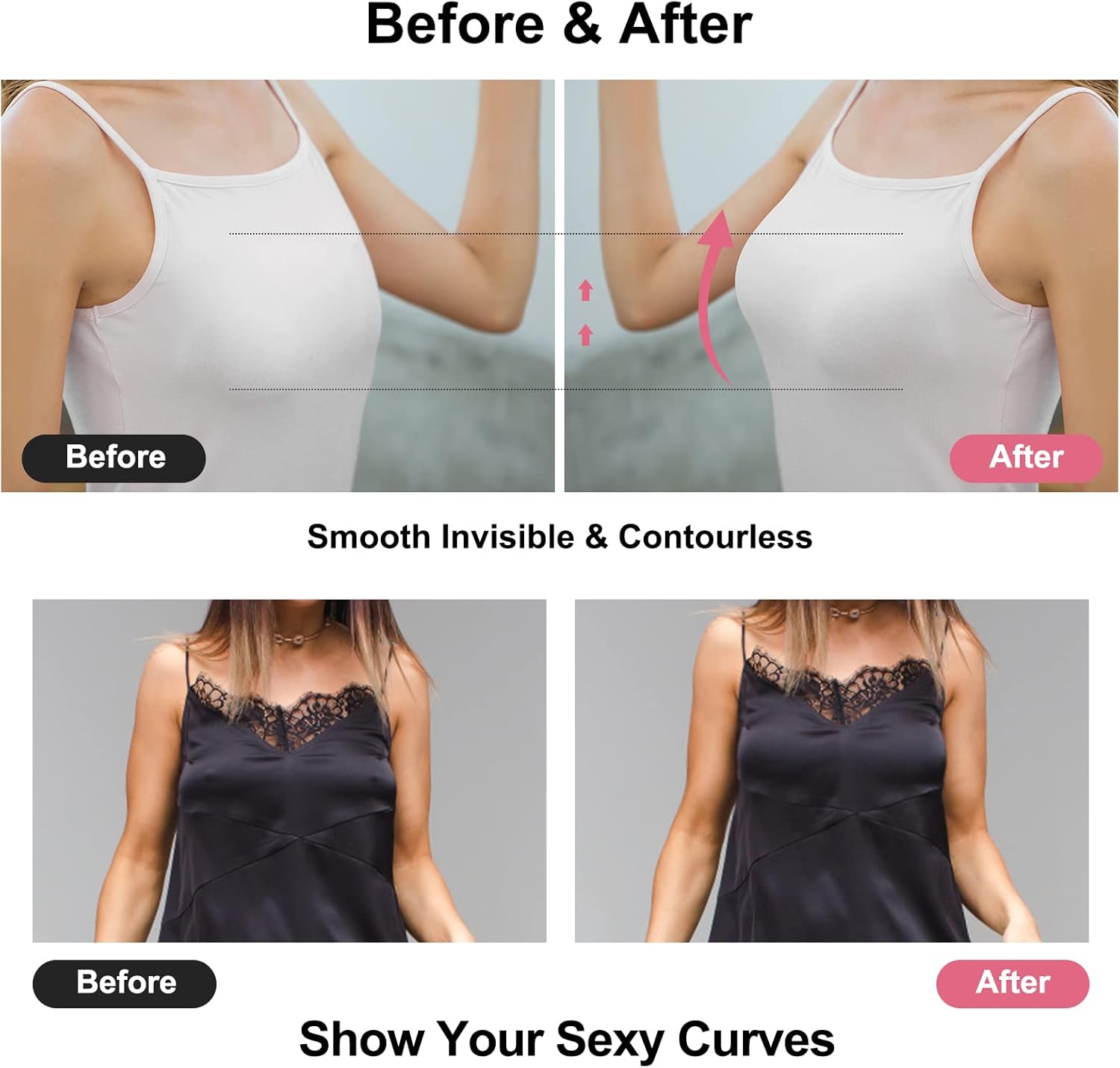 Sticky Bra Push Up Adhesive Br - Push Up Bra Silicone บทวิจารณ์และราคา