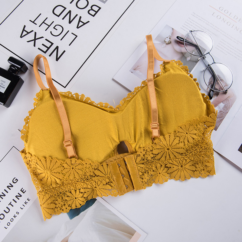 3D Sexy girl lace Lingerie Sea - Sheer Bra Lace บทวิจารณ์และราคา