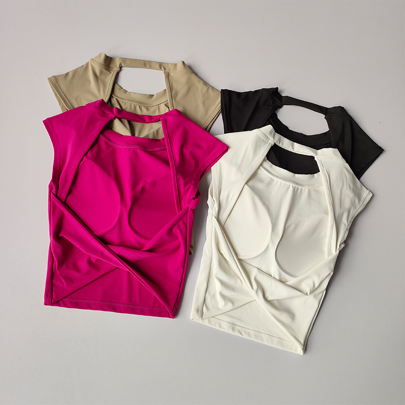 Women Sports Bra Top Push Up S - T Shirt Bra Seamless บทวิจารณ์และราคา