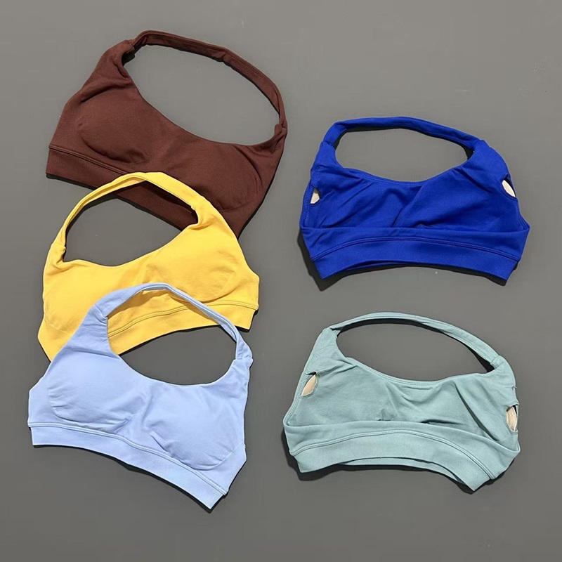 No Logo Sports Bra Women Seaml - Underwire Bra Padded บทวิจารณ์และราคา