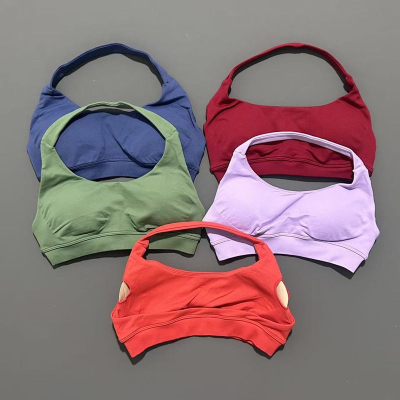 No Logo Sports Bra Women Seaml - Underwire Bra Padded บทวิจารณ์และราคา