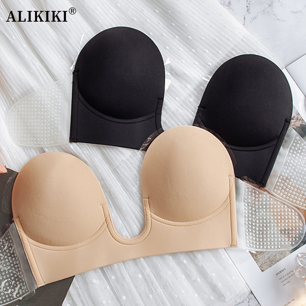 Sticky Bra Deep Plunge Straple - Backless Bra Sticky บทวิจารณ์และราคา