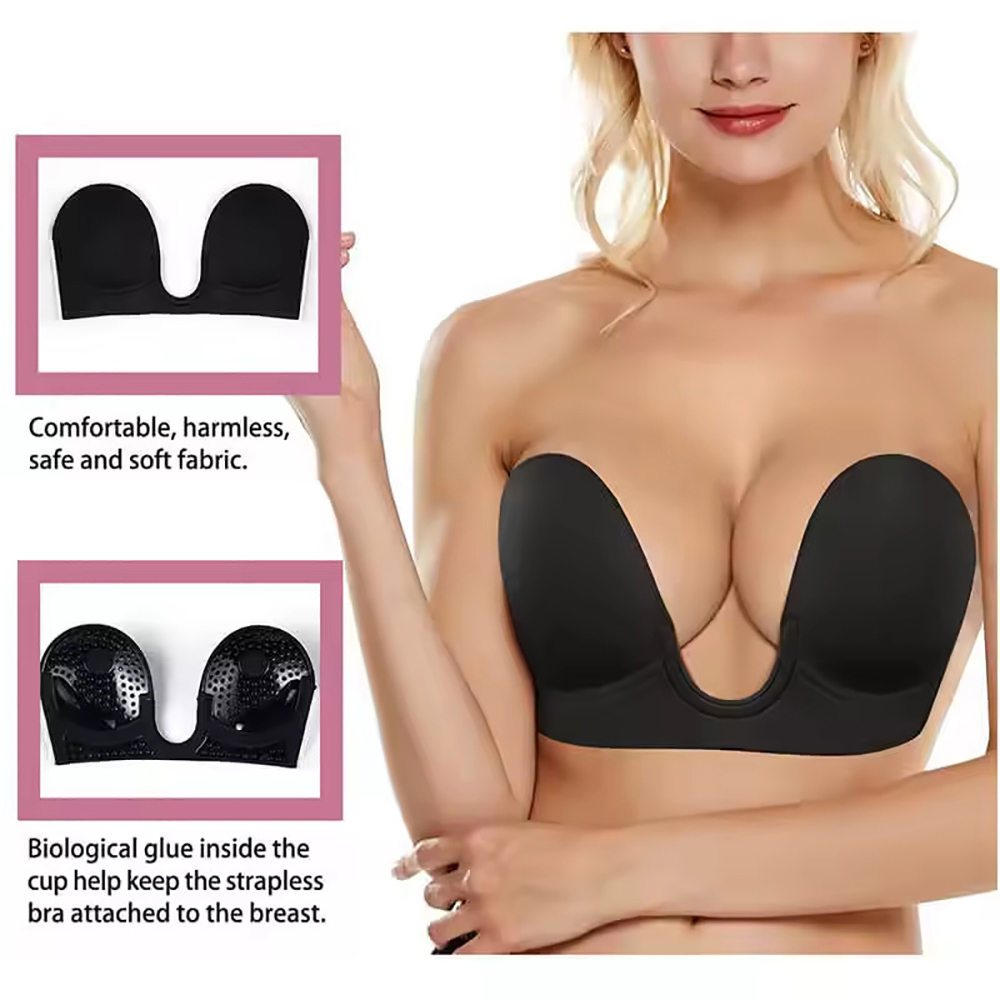 Sticky Bra Deep Plunge Straple - Backless Bra Sticky บทวิจารณ์และราคา
