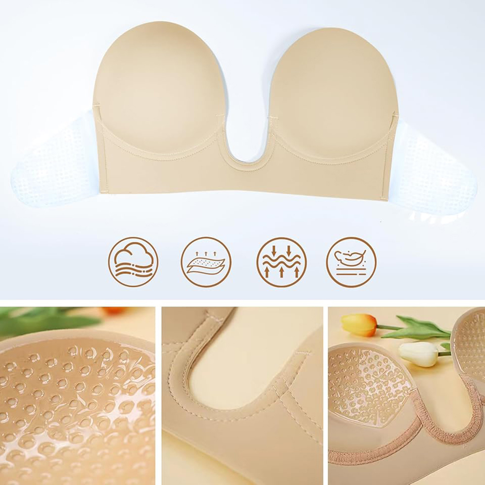 Sticky Bra Deep Plunge Straple - Backless Bra Sticky บทวิจารณ์และราคา
