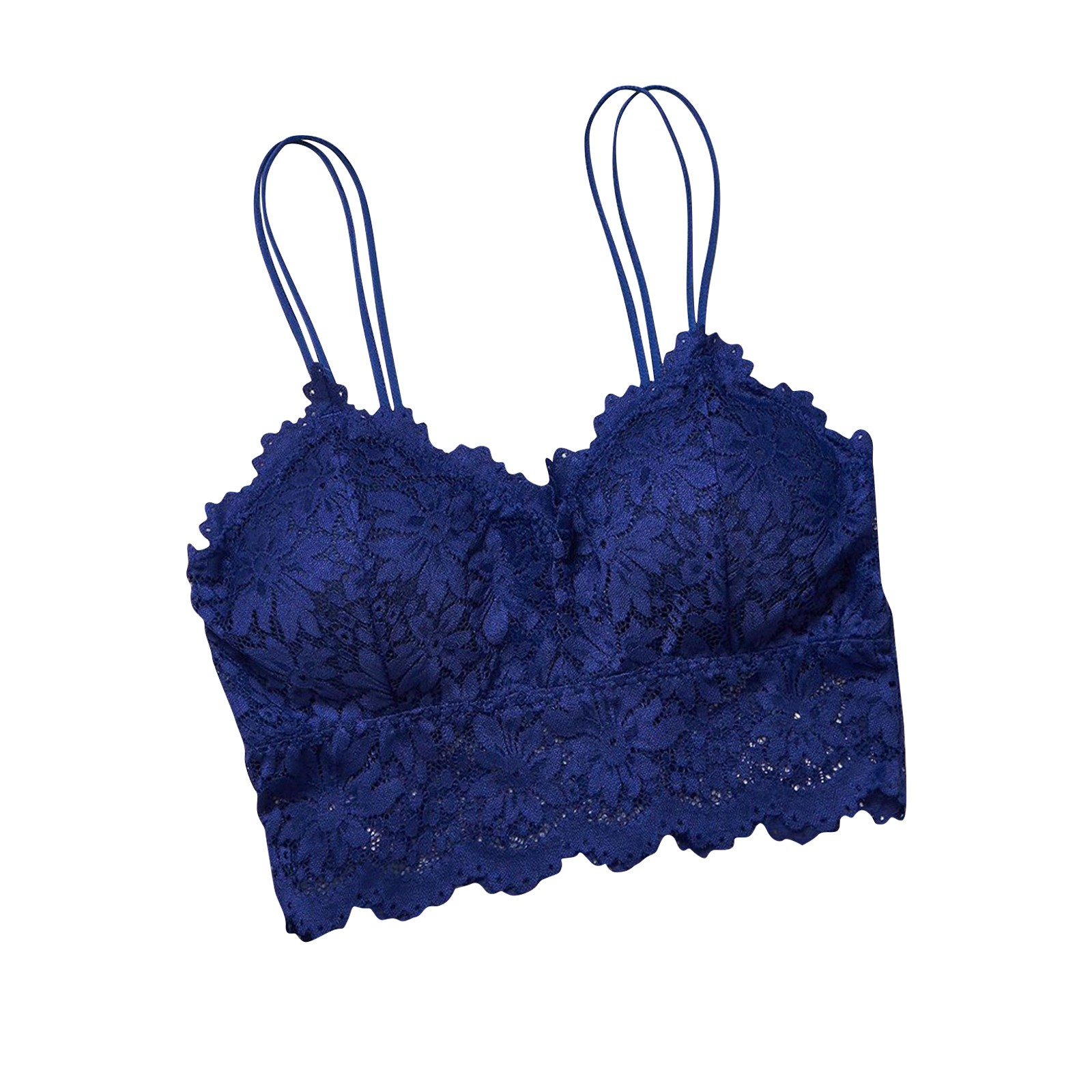 Women's Sexy Bra Top Solid Col - T Shirt Bra Seamless บทวิจารณ์และราคา