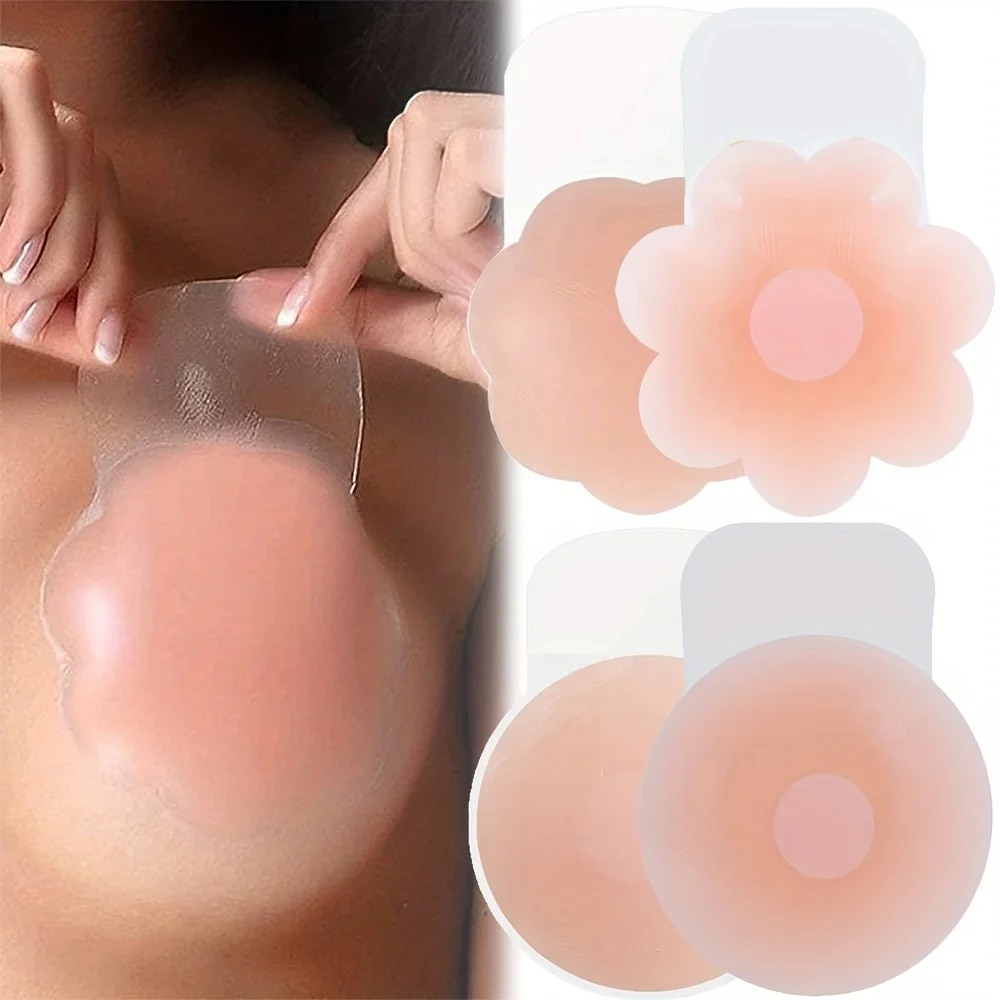 1Pairs Silicone Nipple Cover L - Push Up Bra Silicone บทวิจารณ์และราคา