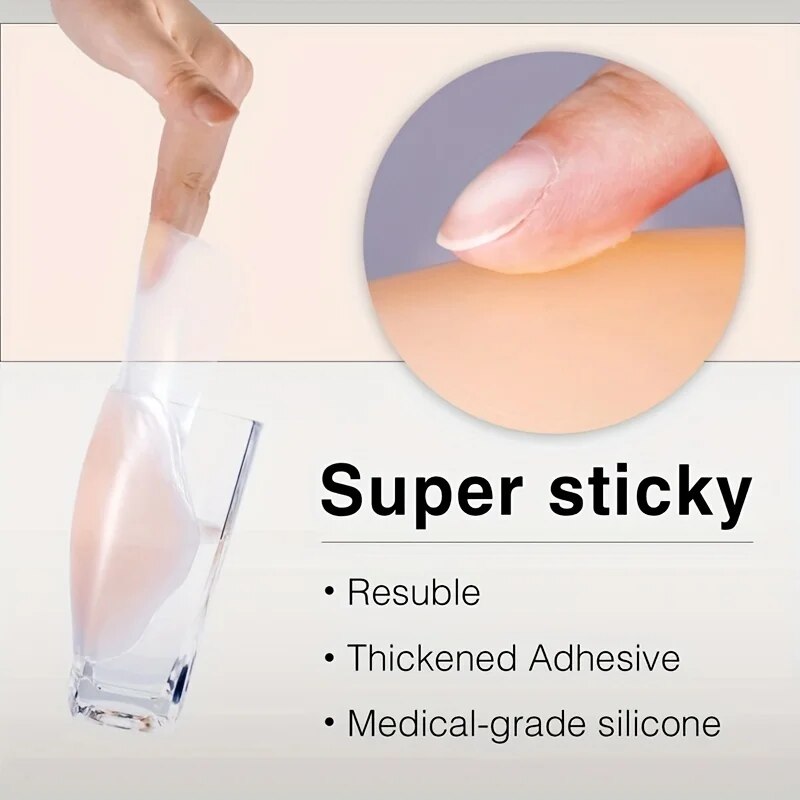 1Pairs Silicone Nipple Cover L - Push Up Bra Silicone บทวิจารณ์และราคา