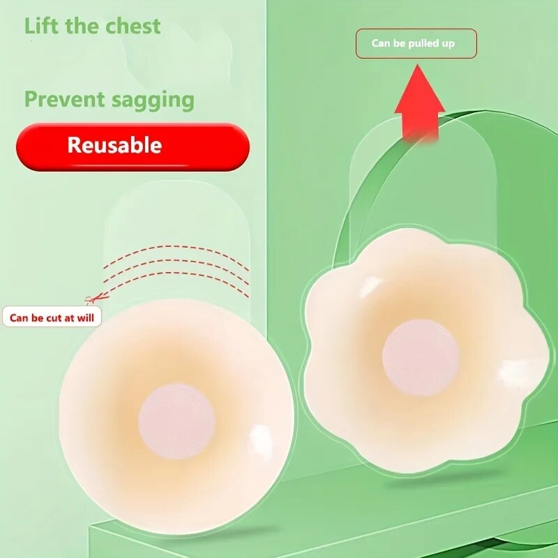 1Pairs Silicone Nipple Cover L - Push Up Bra Silicone บทวิจารณ์และราคา