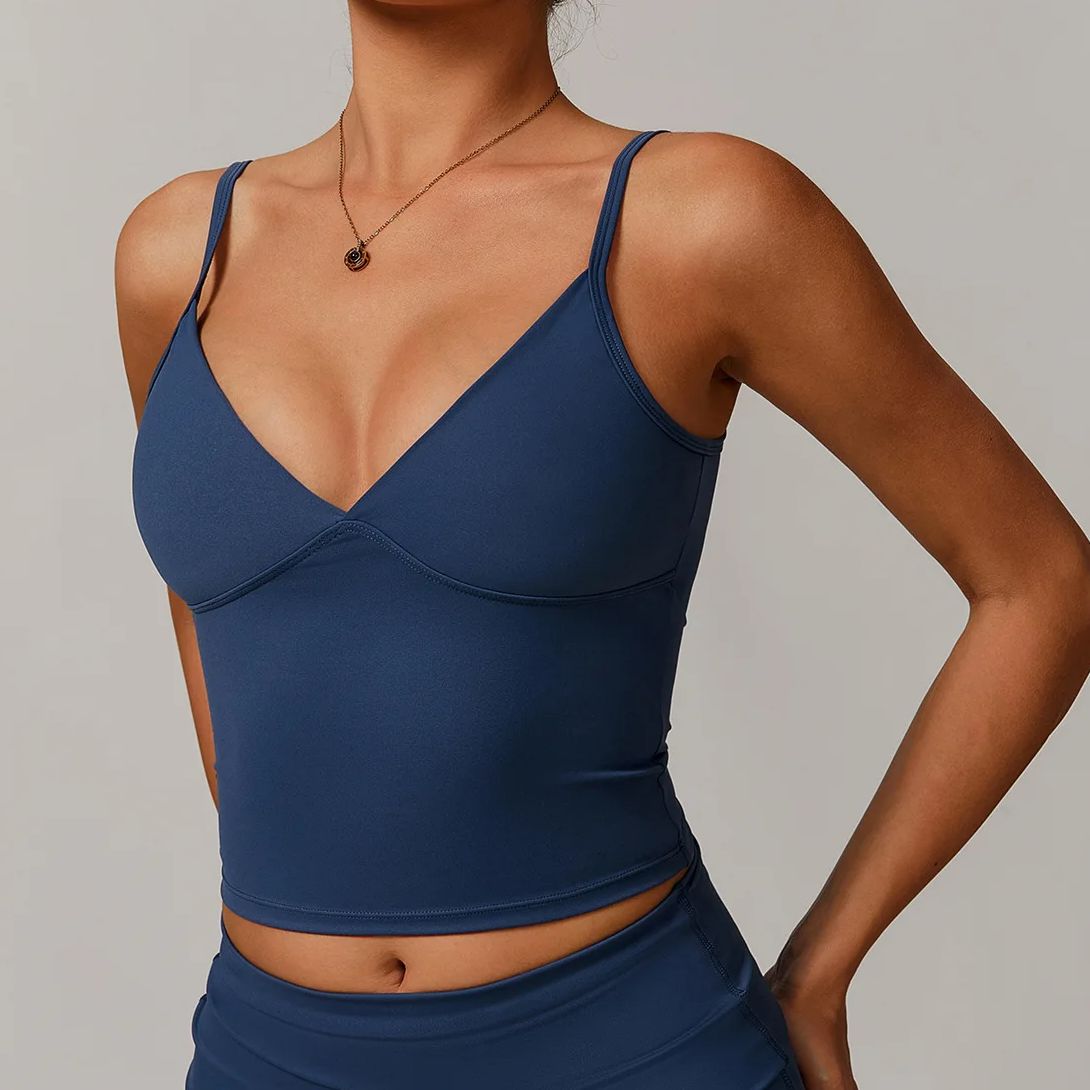 Breathable Sports Bra Fitness  - Sports Bra Racerback บทวิจารณ์และราคา