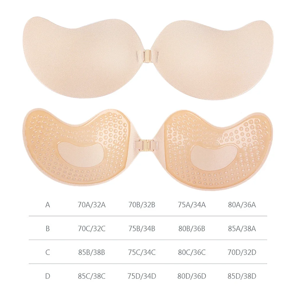 Invisible Strapless Adhesive S - Push Up Bra Silicone บทวิจารณ์และราคา