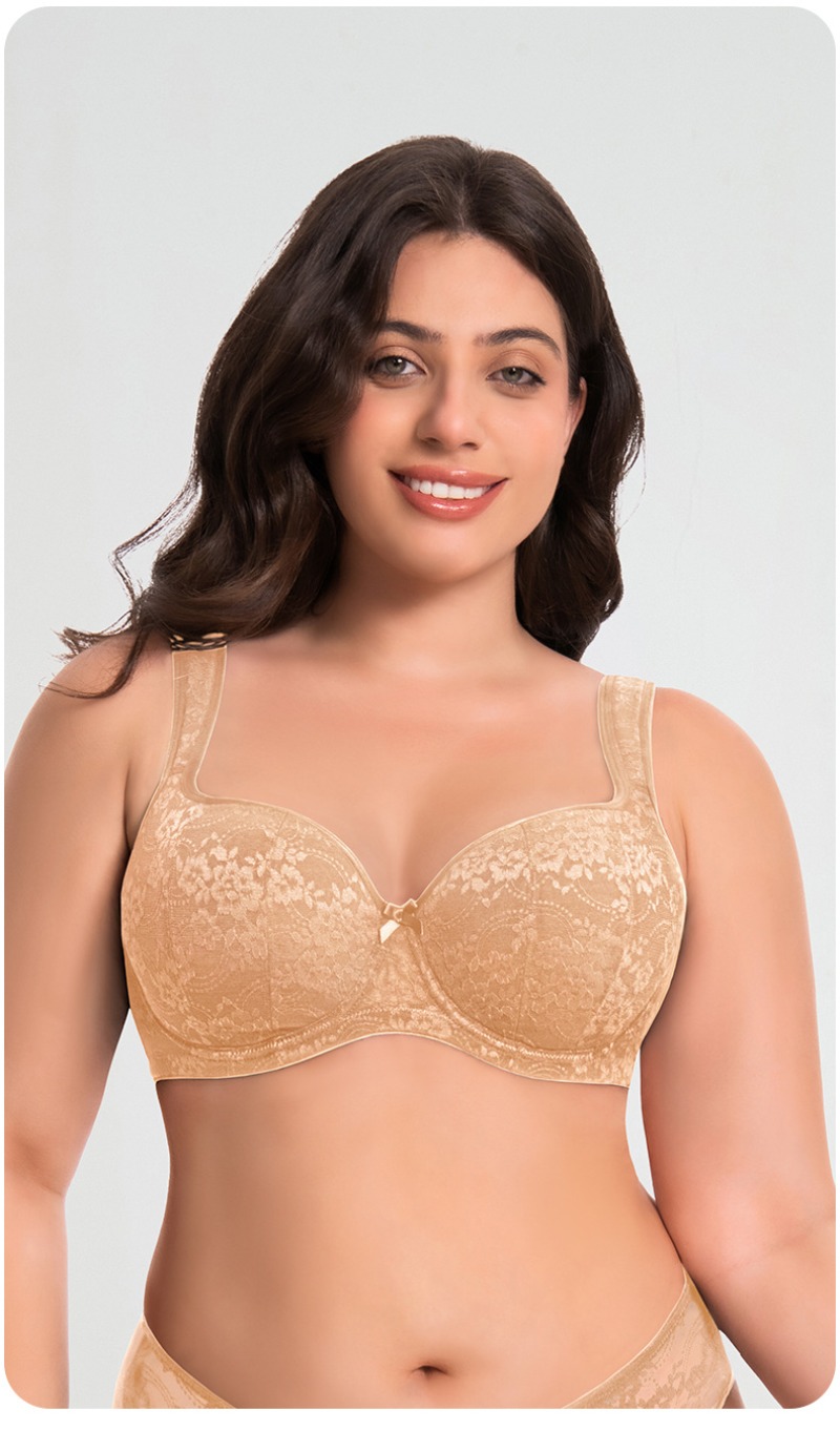 Full Coverage Bras for Large B - Minimizer Bra Women บทวิจารณ์และราคา