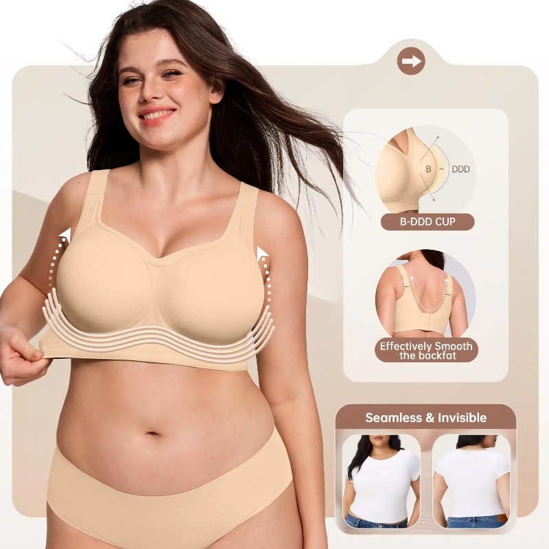 Large Size Non Marking Sports  - Full Coverage Bra บทวิจารณ์และราคา