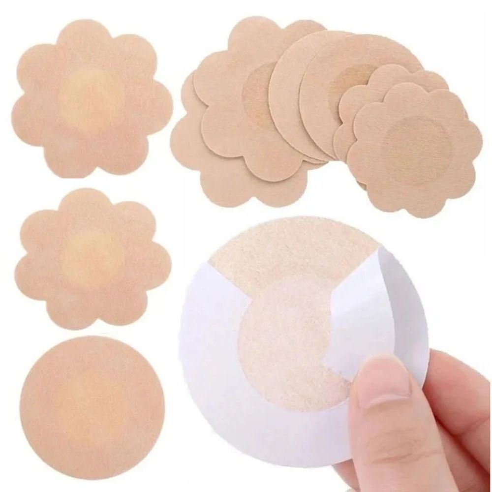 Non-woven Nipple Cover Sticker - Strapless Bra Adhesive บทวิจารณ์และราคา