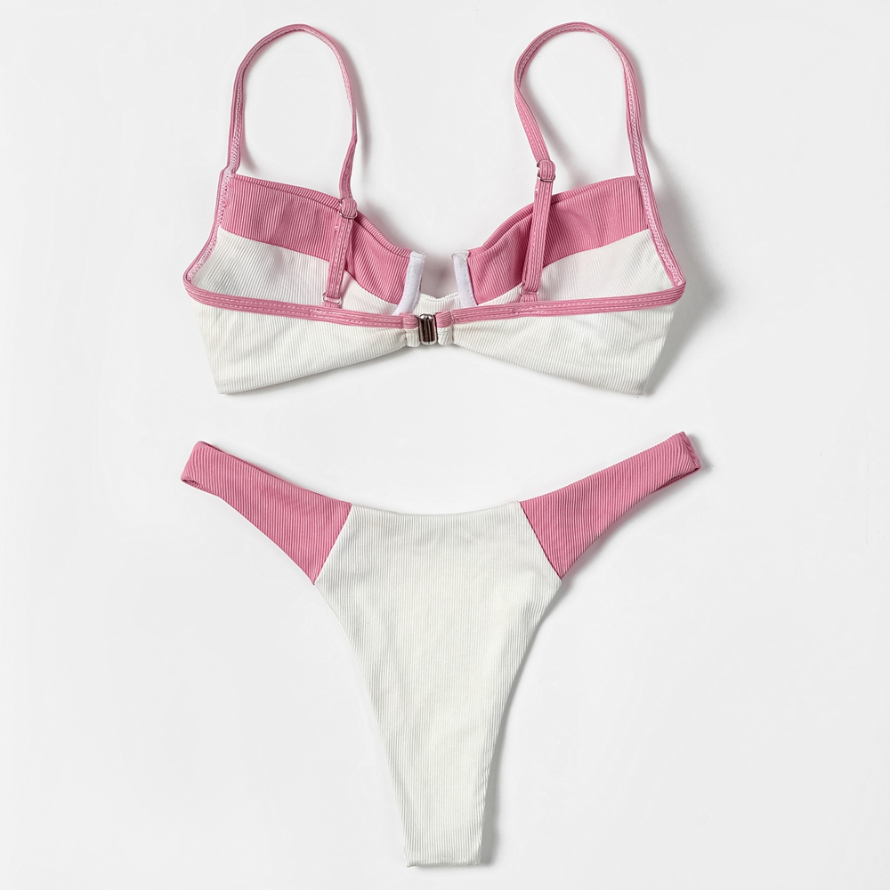 ZTVitality Ribbed Splicing Sex - Underwire Bra Padded บทวิจารณ์และราคา