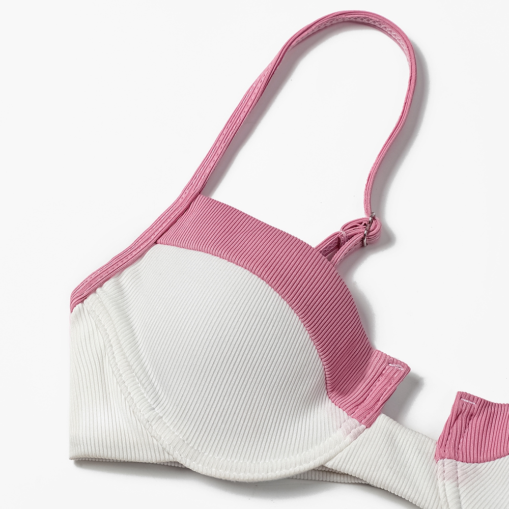 ZTVitality Ribbed Splicing Sex - Underwire Bra Padded บทวิจารณ์และราคา