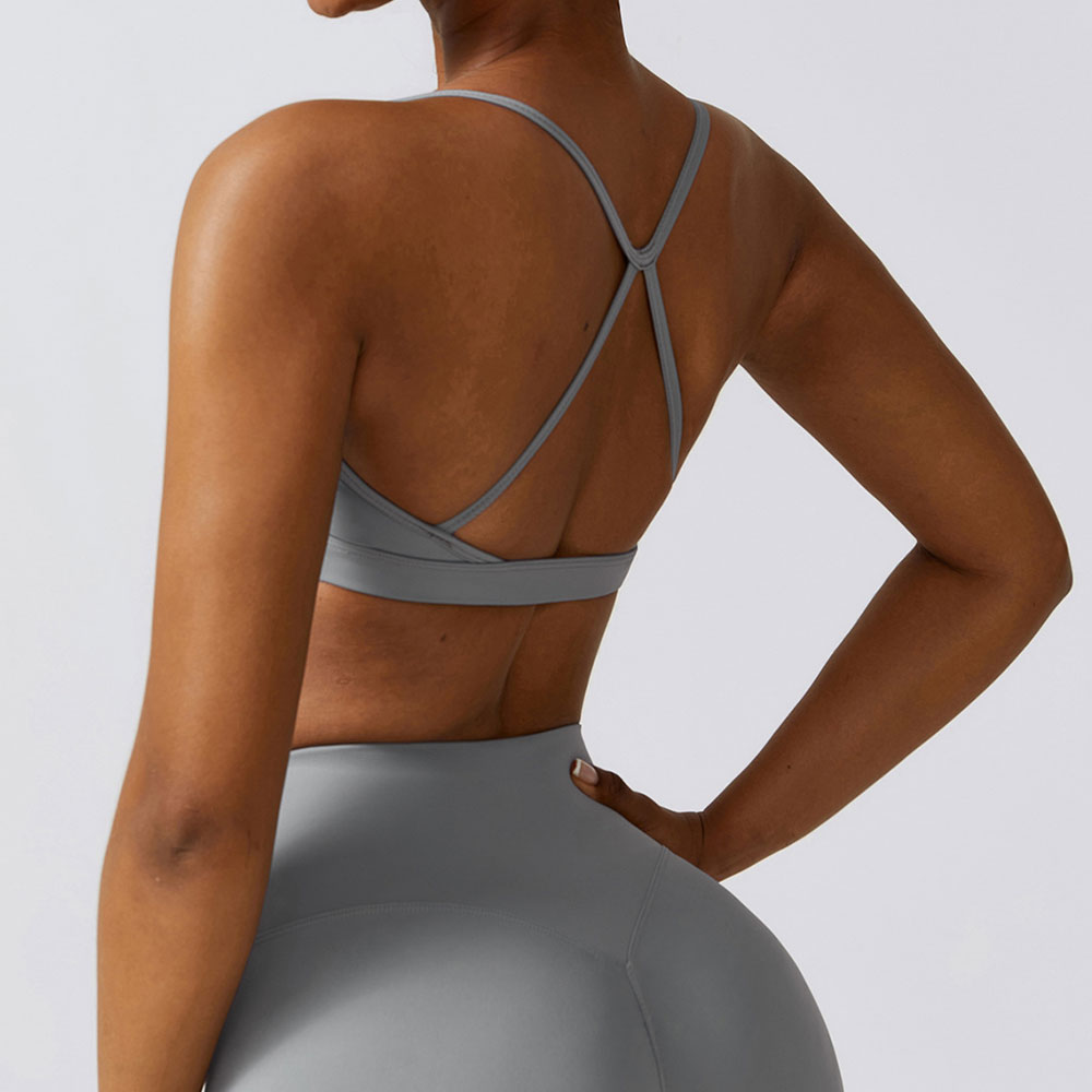 Workout Sports Bra Women High  - Sports Bra Racerback บทวิจารณ์และราคา