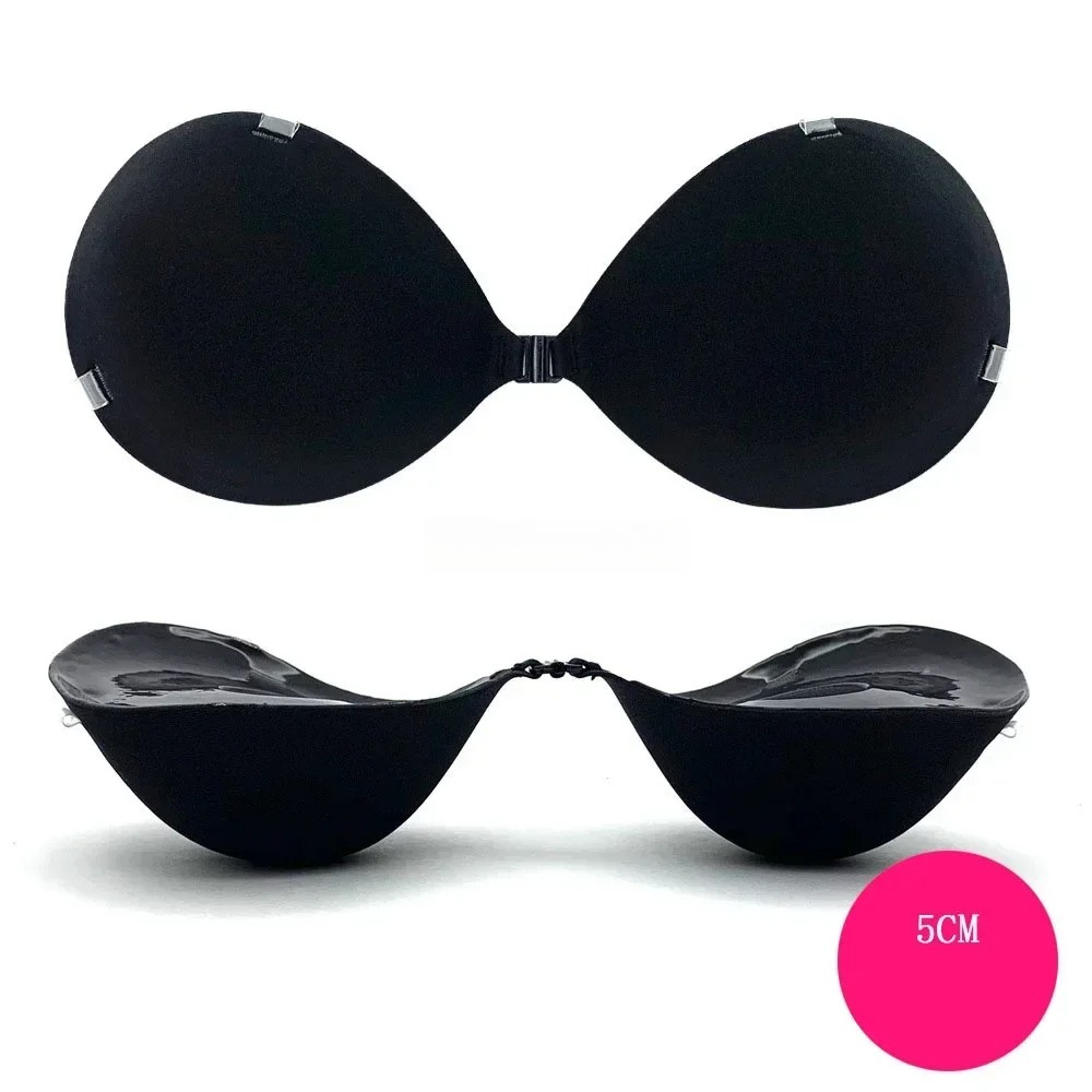5cm/6cm Silicone Push Up Bra f - Backless Bra Sticky บทวิจารณ์และราคา