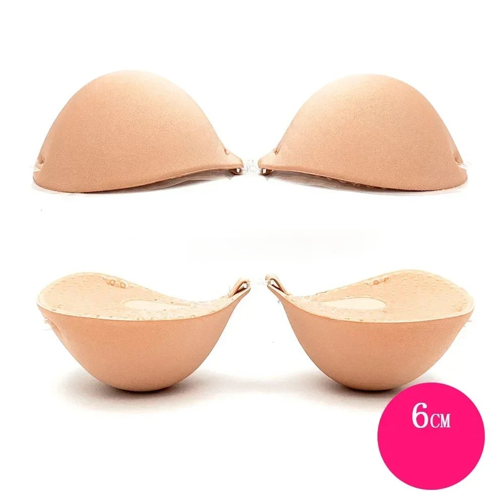5cm/6cm Silicone Push Up Bra f - Backless Bra Sticky บทวิจารณ์และราคา