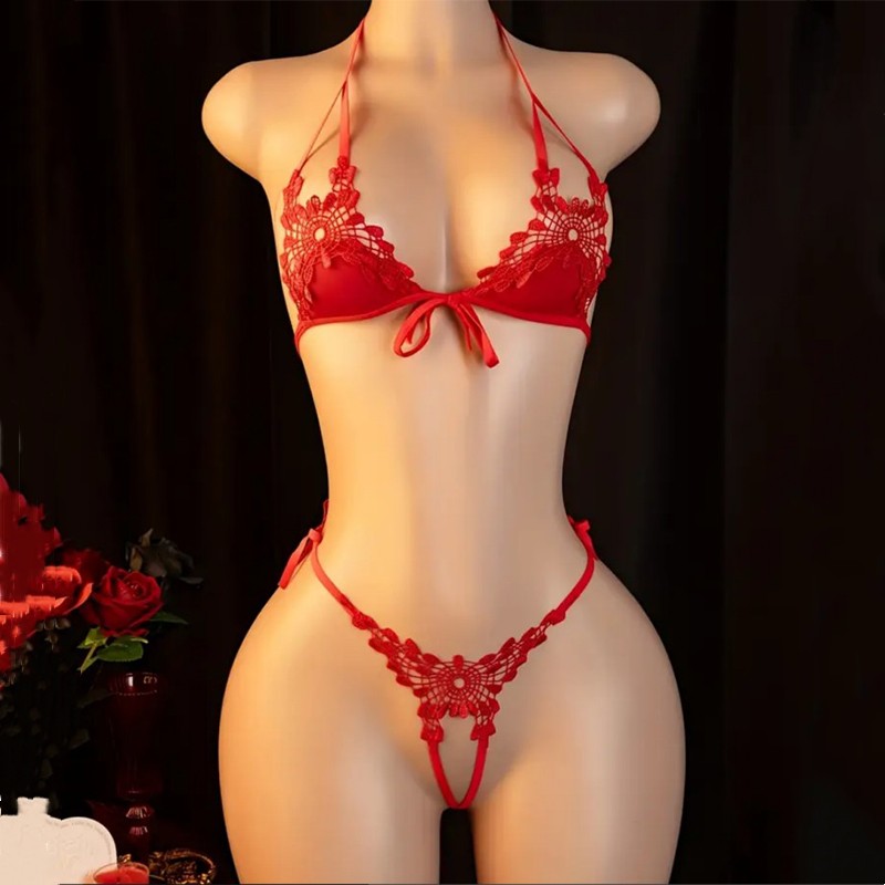 Hot Sexy Underwear Women Bodys - Sheer Bra Lace บทวิจารณ์และราคา
