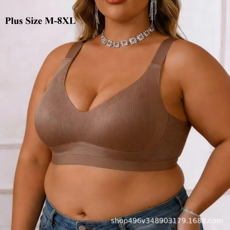 M-8XL PlusSize Women Full Cove - Minimizer Bra Women บทวิจารณ์และราคา