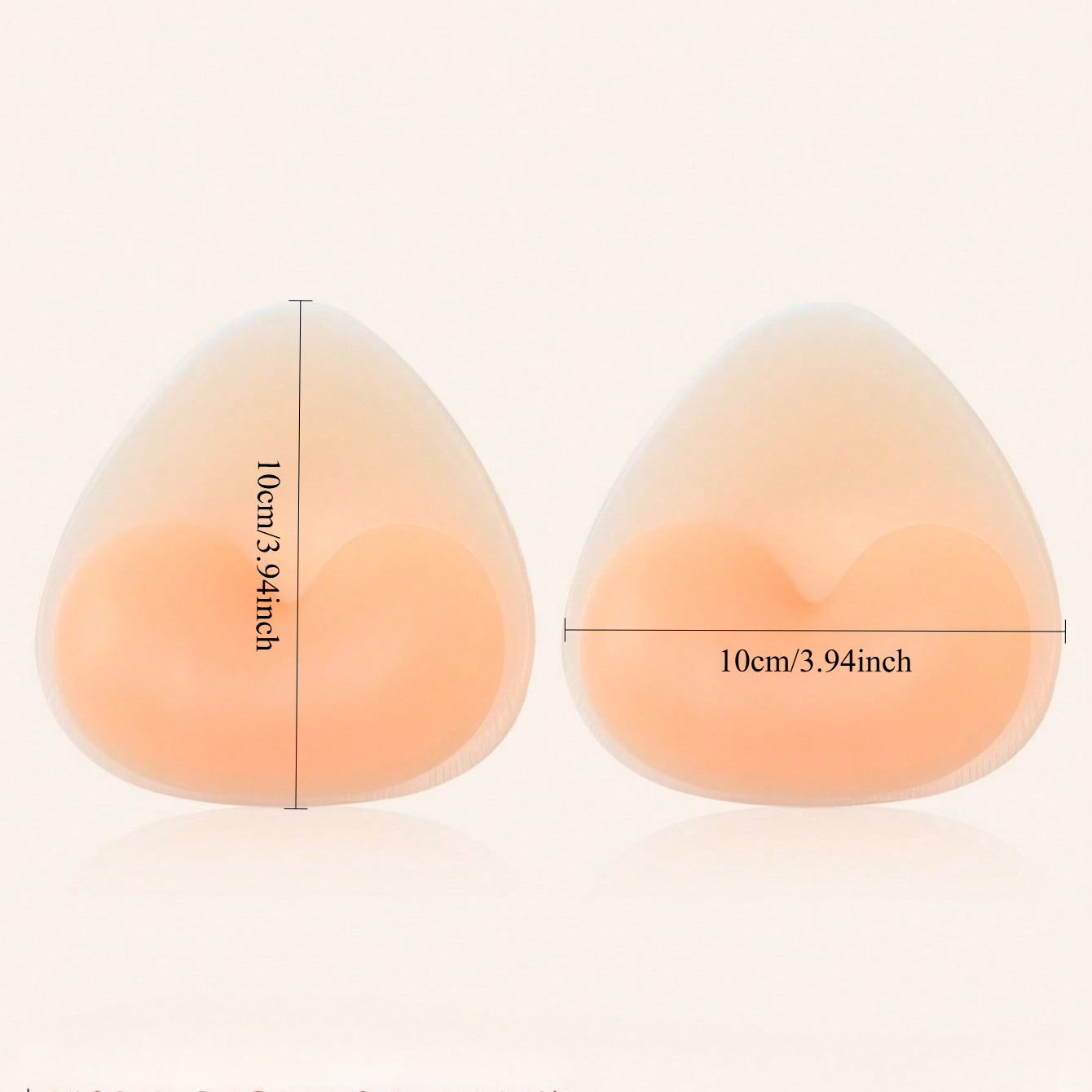 Silicone Bra Inserts, Triangle - Push Up Bra Silicone บทวิจารณ์และราคา