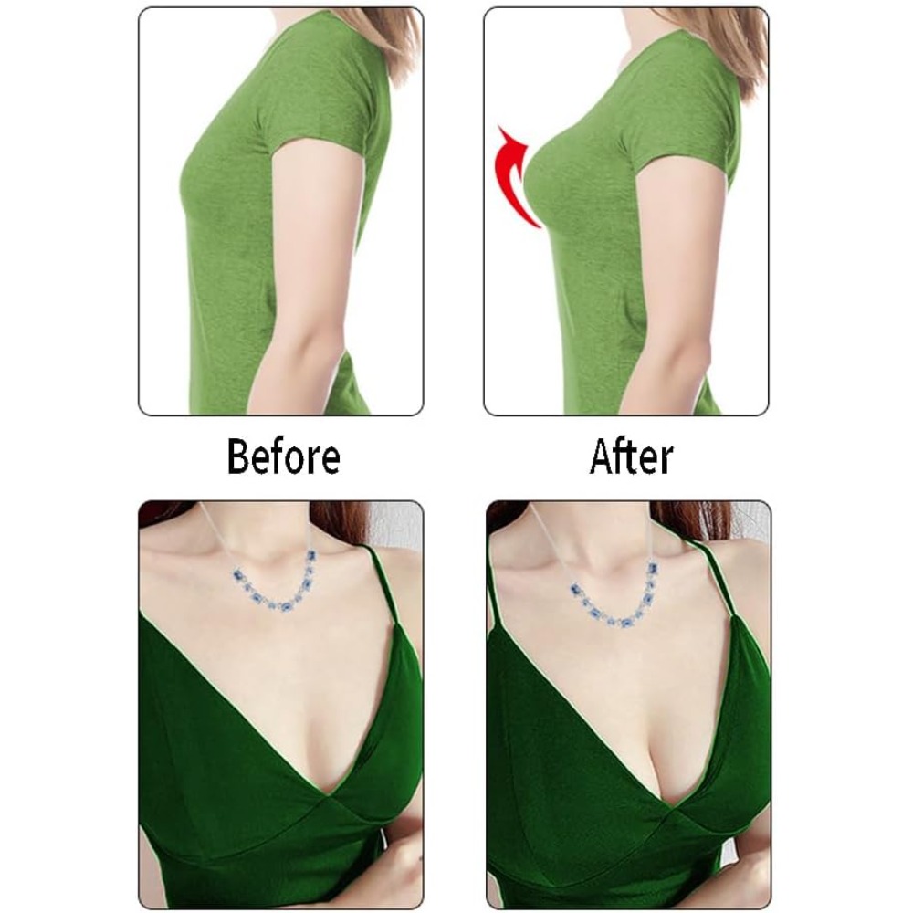 Silicone Bra Inserts, Triangle - Push Up Bra Silicone บทวิจารณ์และราคา