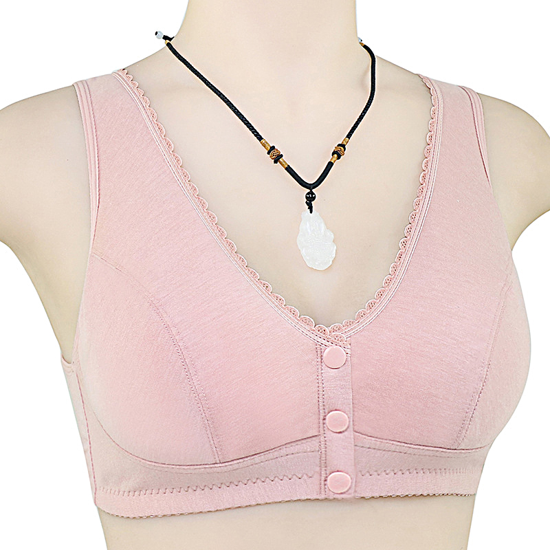 Comfortable Cotton Bra For Wom - Wirefree Bra Comfort บทวิจารณ์และราคา