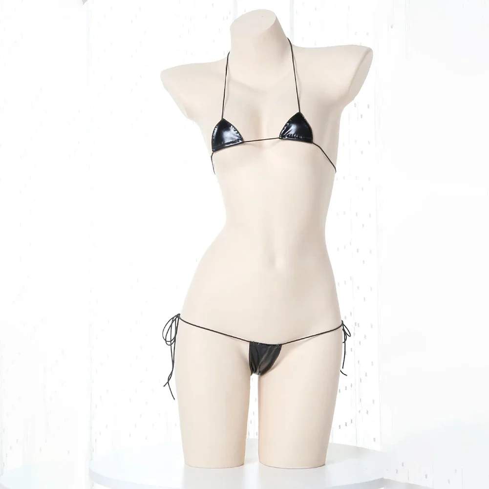 New Womens Sexy Lingerie Leath - Lace Bralette Set บทวิจารณ์และราคา
