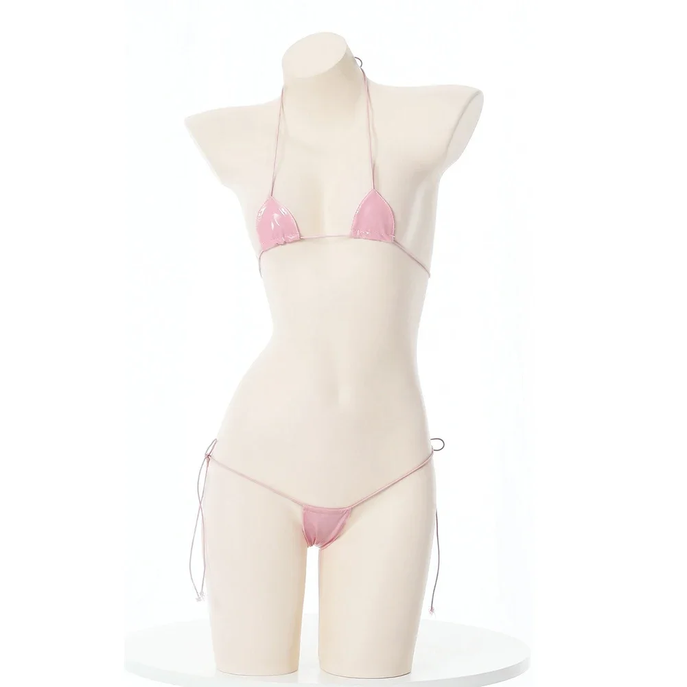 New Womens Sexy Lingerie Leath - Lace Bralette Set บทวิจารณ์และราคา
