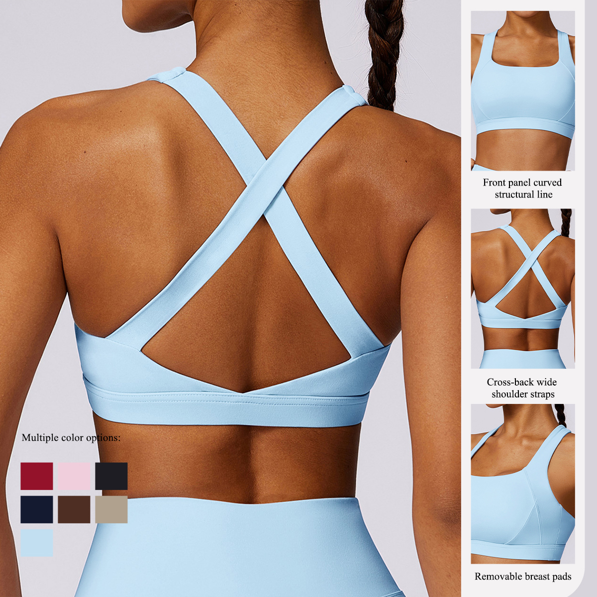 New Summer Women's Shockproof  - Minimizer Bra Women บทวิจารณ์และราคา